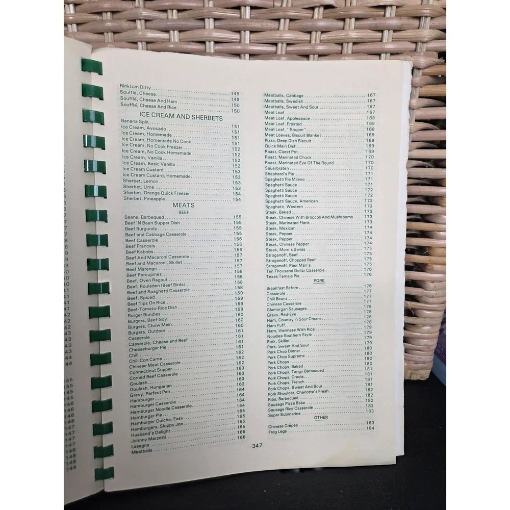 VTG 1983‎ Favorite Recipes Kenston Forest School Cookbook Blackstone Virginia